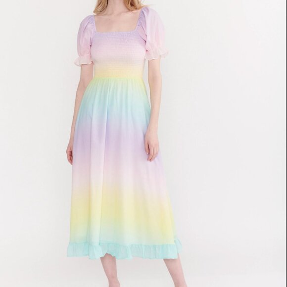 Olivia Rubin  Isolde Pastel Ombré Dress - Picture 1 of 6